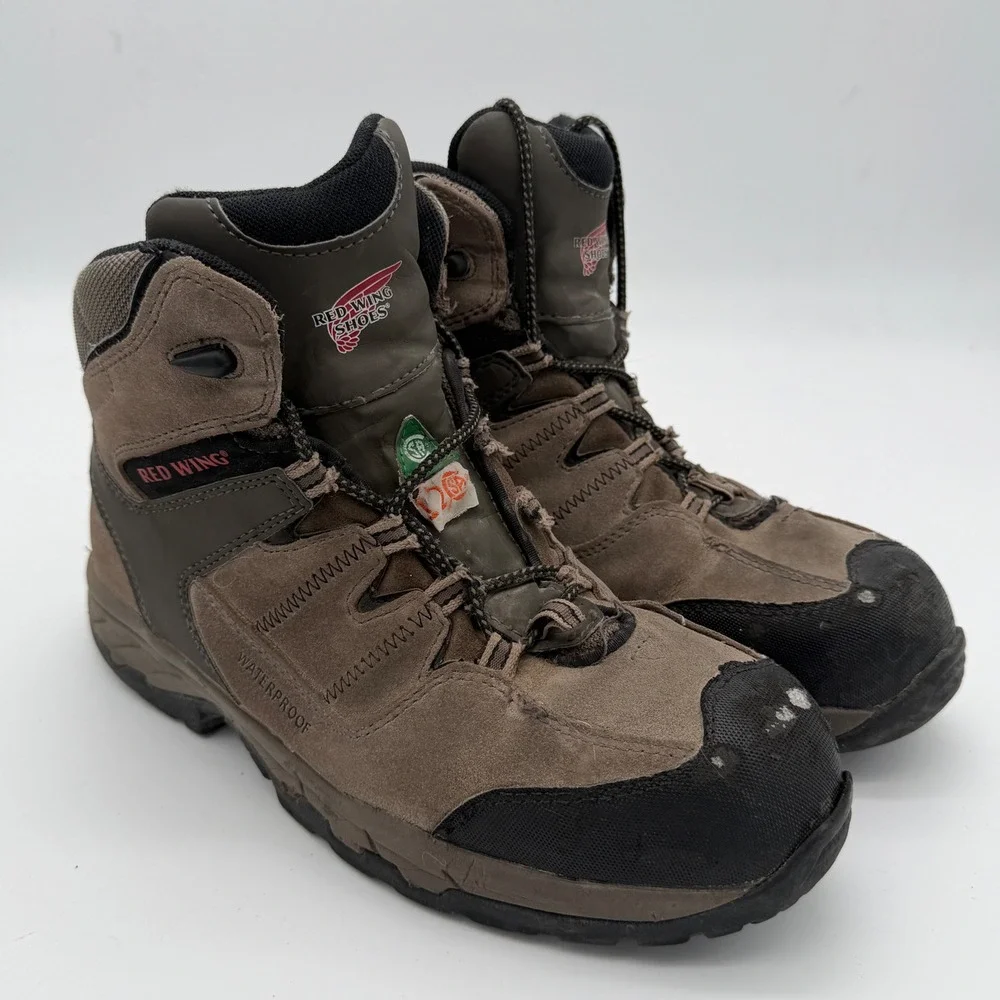 Red Wing Xplorer Waterproof Work Boots Mens 10 D Brown ASTM F2413-18 EH PR 3561